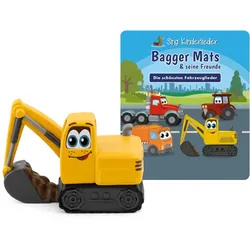 tonies - Hörfigur für die Toniebox: Sing Kinderlieder: Bagger Mats & seine Freunde: Die schönsten Fahrzeuglieder