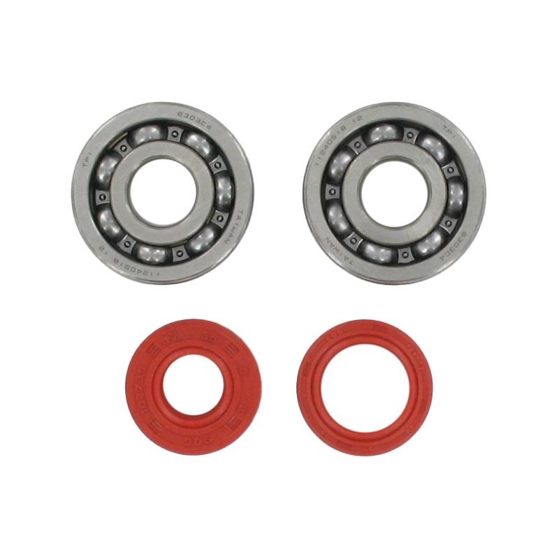 Kit Roulements de vilebrequin AM6 - TPI 6303 C4 cage acier + Joint Spi