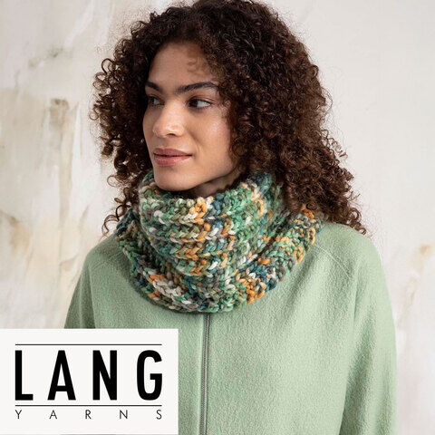 Strickanleitung – Loop aus Lang Yarns Bold Color