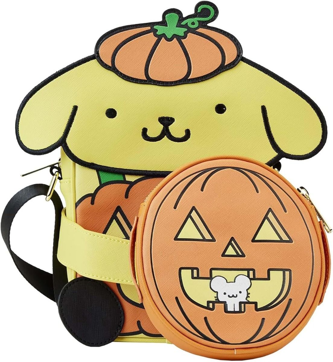 Loungefly Sanrio: Pompompurin - Halloween Crossbuddies Crossbody (SANTB1692)