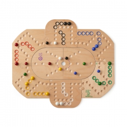 Brändi Stiftung Brändi Dog Spiel für 2-6 Spieler mit Brändi Plus 6 Erweiterung 275130
