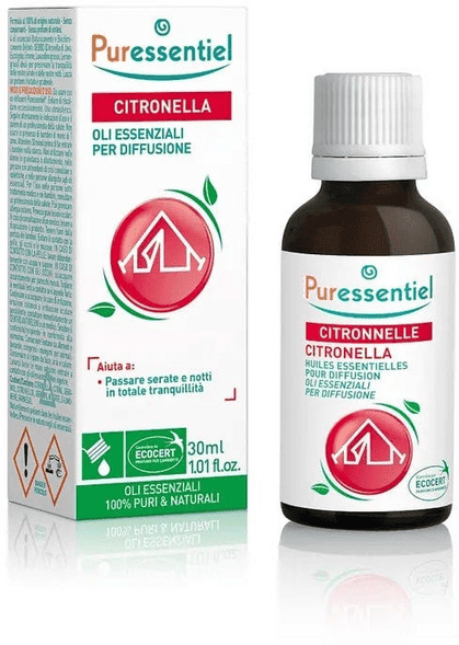 Puressentiel Miscela di Oli per Diffusione Alla Citronella 30 ml