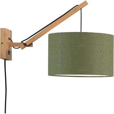 GOOD & MOJO Wandleuchte "Andes", grün, Ø 32cm H: 43cm, Leuchten, Wandleuchte