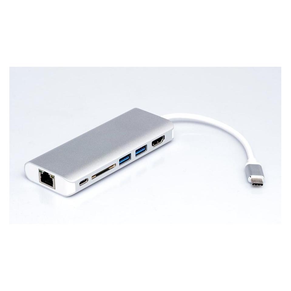 Roline Docking Station USB Typ C - HDMI (USB-C, 5 Ports) (12.02.1037)