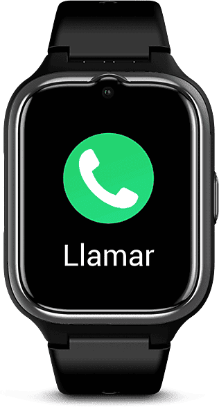 Smartwatch - SPC Smartee 4G Senior, Correa 110mm, Botón SOS, Localización, GPS, 72h Autonomía, Letras Grandes, Cámara Frontal, Negro