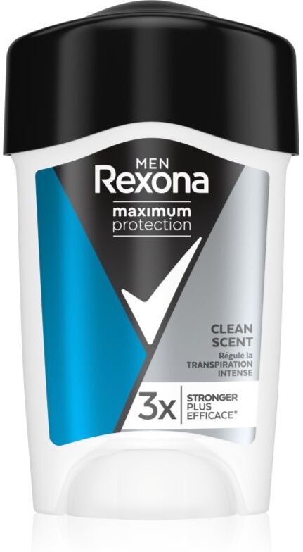 Rexona Men Maximum Protection Clean Scent anti-transpirant crème anti-transpiration excessive 45 ml