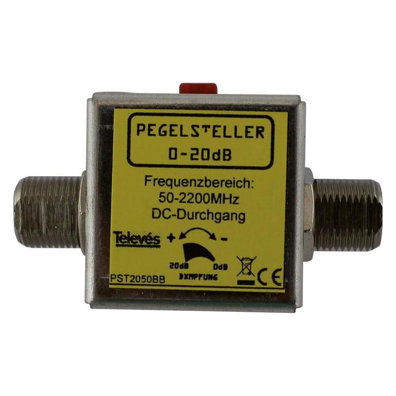 Televes Preisner PST2050BB F F Silber Kabelschnittstellen-/adapter (PST2050BB)