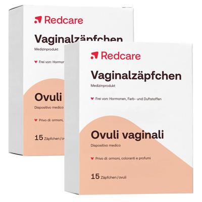 Redcare Vaginalzäpfchen 2x15 St Vaginalsuppositorien