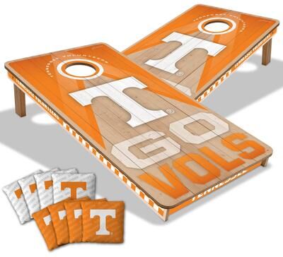 Skip's Garage Tennessee Volunteers NCAA 2x4 Professional Cornhole Board Set
