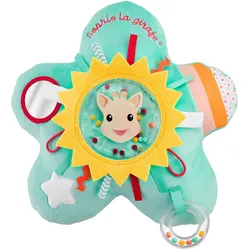 Sophie la girafe 5 Sinne Activity-Kissen Sonne, tuerkis