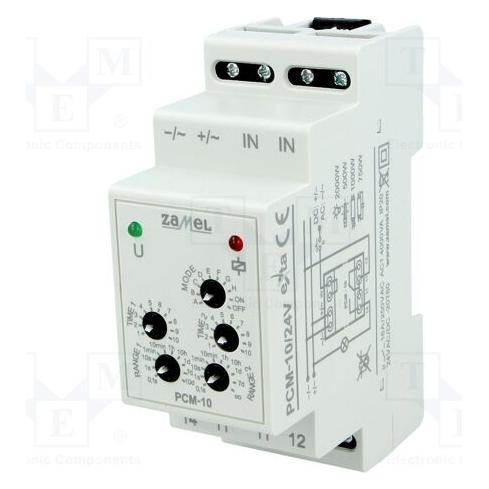 Zamel Zeitrelais 16A 0,1 Sek.-10 Tage 24-250 V AC (EXT10000086)