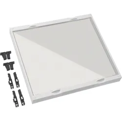 Hager UC32BAKL Bausatz, universN, 450x500mm, Berührungsschutzabdeckung klarsicht