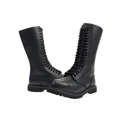 Stiefel BRANDIT "Brandit Accessoires 20 Eyes Phantom Boots", Herren, Gr. 39, schwarz, Sonstiges Material, unifarben, Schuhe Stiefel