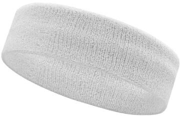 Uplifted Finds AOLIKES Breathable Cotton Sweat Headband Terry Cloth Athletic Moisture Wicking Sweatband For Sports white