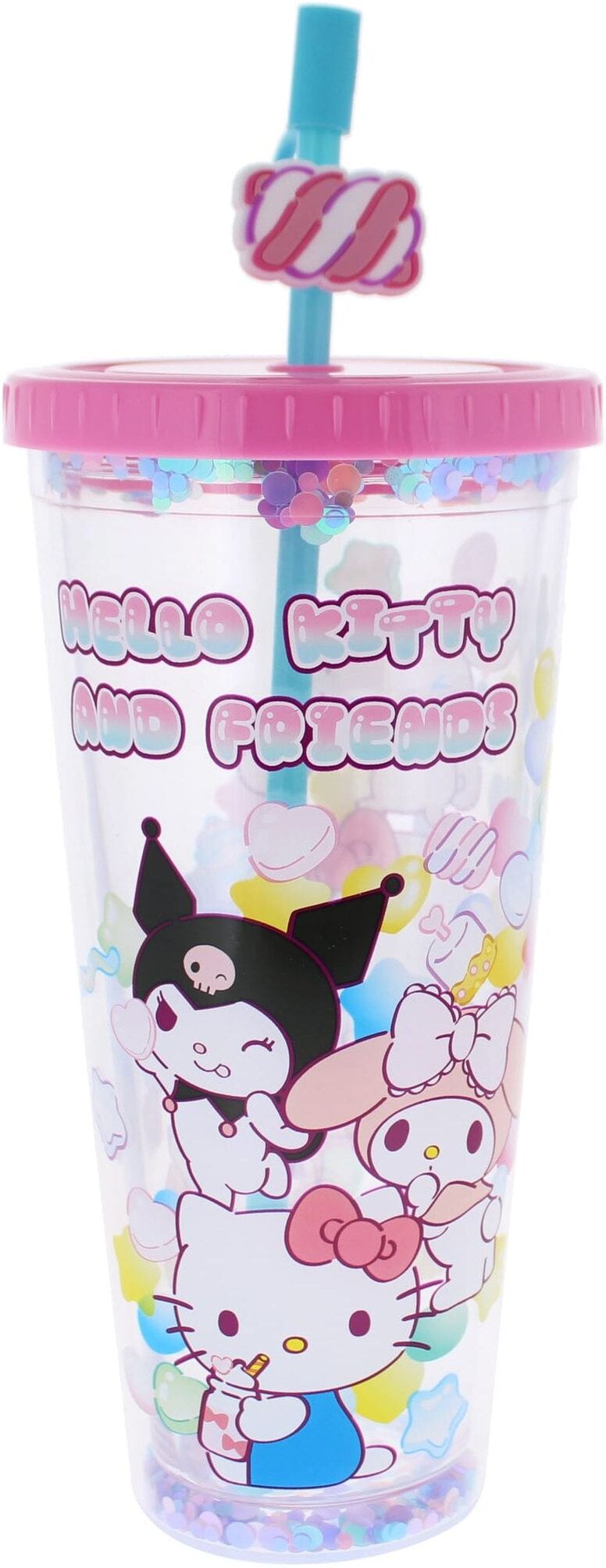 Blueprint Hello Kitty & Friends Sweets 700ml Beaker & Straw