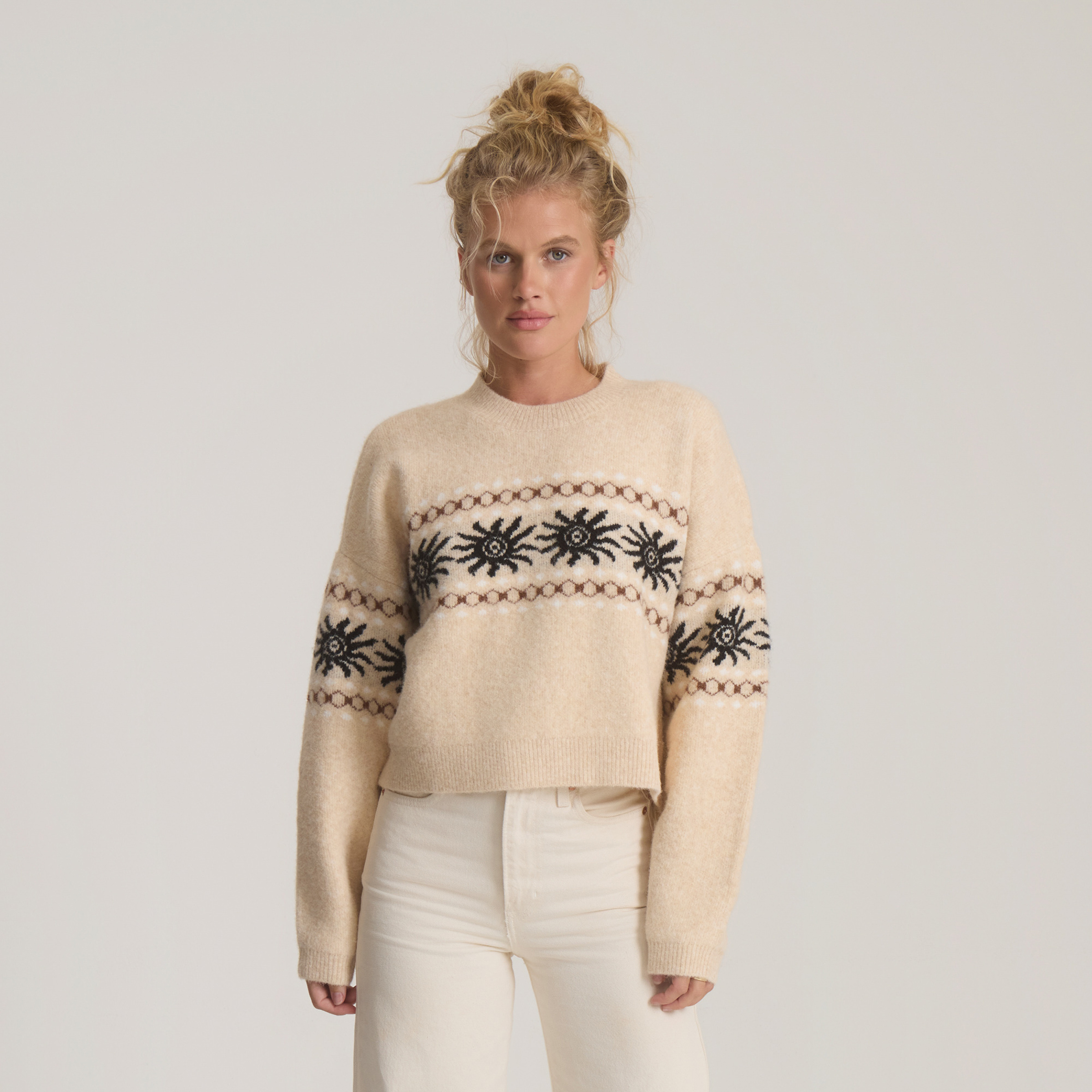 Roark Kos Damen Pullover grau Größe S Lifestyle Elastisch