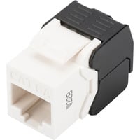 CAT 6A Keystone-Modul, ungeschirmt, werkzeugfrei Klasse EA