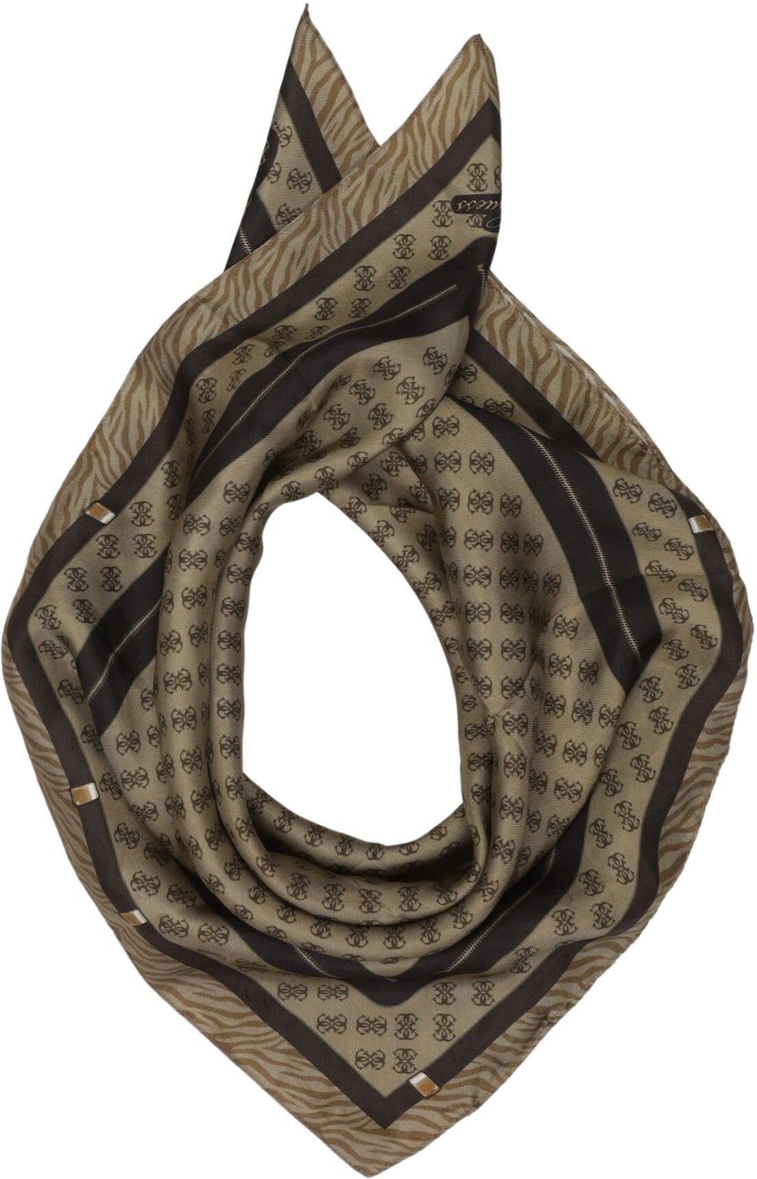 Guess Damen Schal oder Tuch, Mehrfarbig, Seide - Second Hand