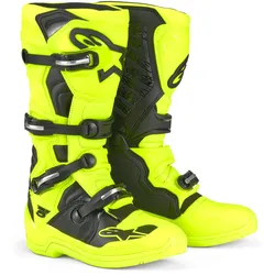 Alpinestars Tech 5, Stiefel - Neon-Gelb/Schwarz - 5 US