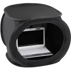Walimex Pop-Up Laptop-Zelt (Aufnahmebox), Studioausrüstung Zubehör, Schwarz