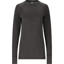 Whistler Farsund Merinowolle Baselayer Skiunterhemd Damen 1011 - dark grey melange 42