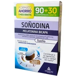 Angelini Soñodine Melatonin Bilayer 90+30 Tabletten