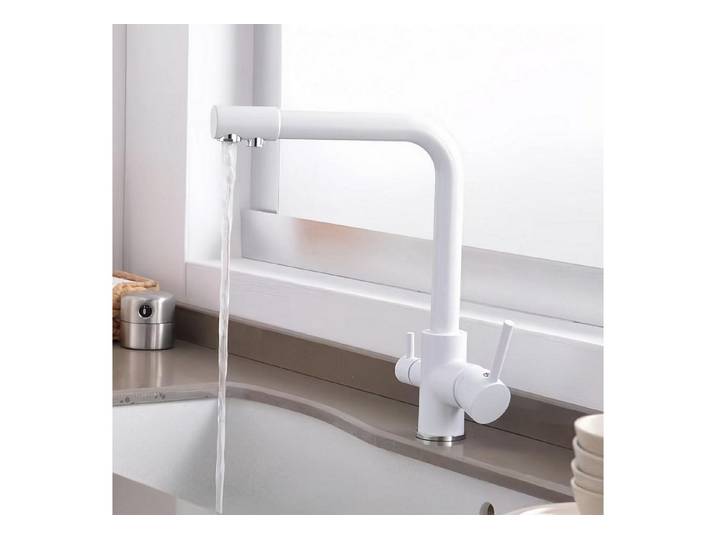 LuxusKollektion Küchenarmatur Küchenarmatur 3 Wege mit Filter (1-St)
