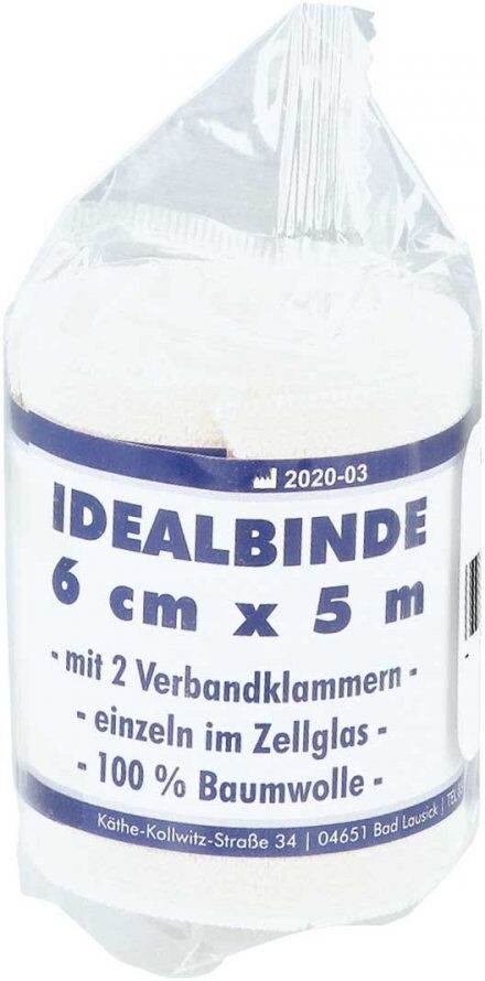 Idealbinde 5mx6cm Schlingk. in Zellglas