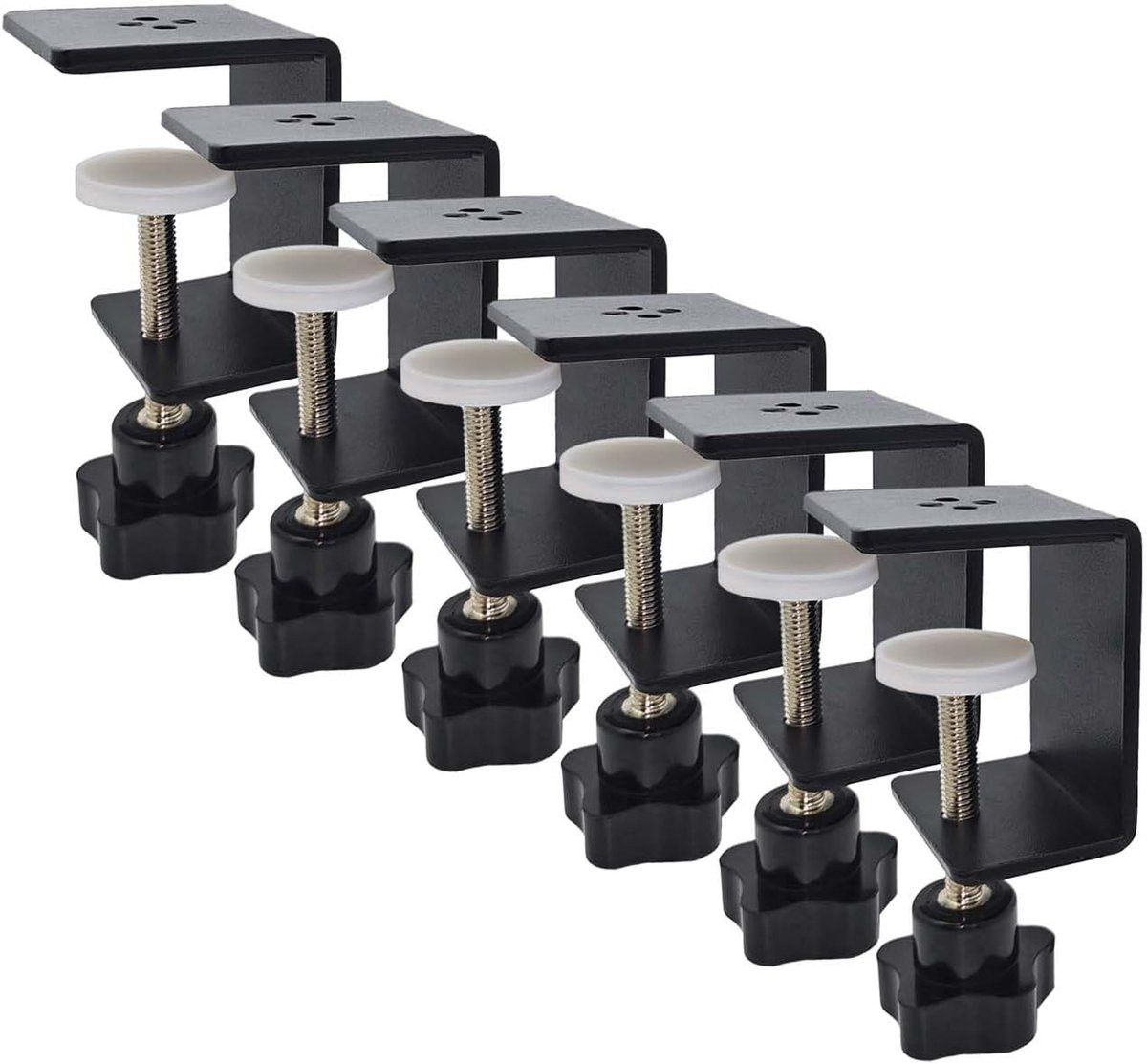 Heavy Duty C-klemmen voor bureau, verstelbare waterdichte metalen klemmen voor houtbewerking