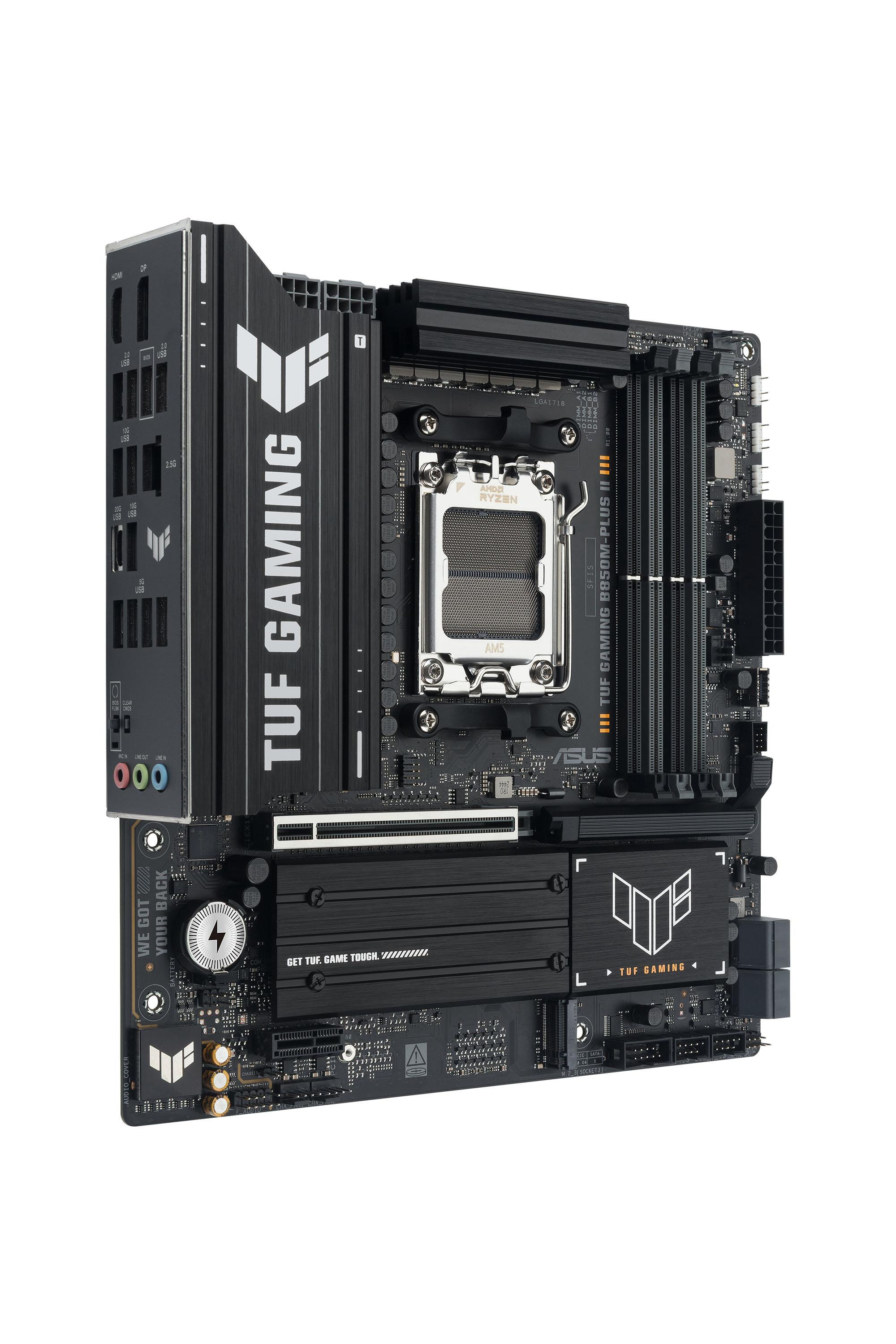 ASUS TUF GAMING B850M-PLUS II Micro-ATX Mainboard - Sockel AM5