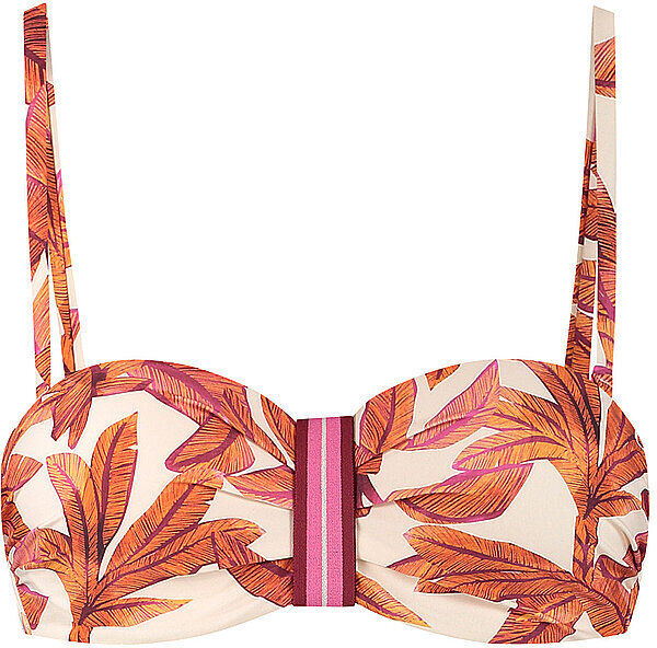 CYELL Damen Bikinioberteil Bandeau orange   40C W