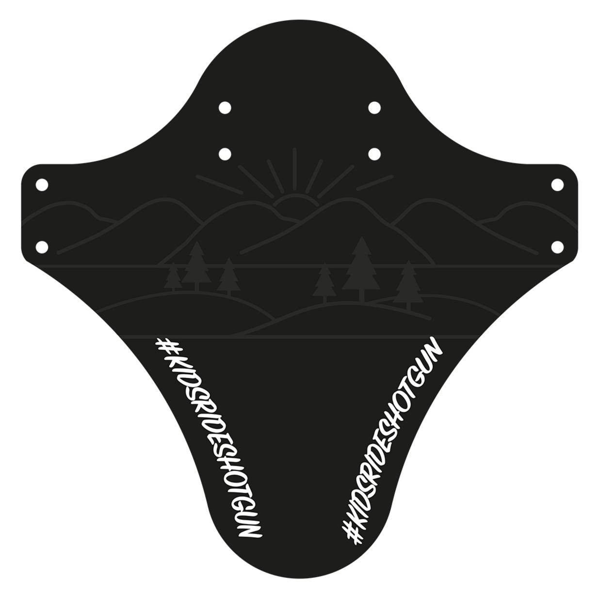 Kids Ride Shotgun Mudguard Schutzblech, black (40086396)