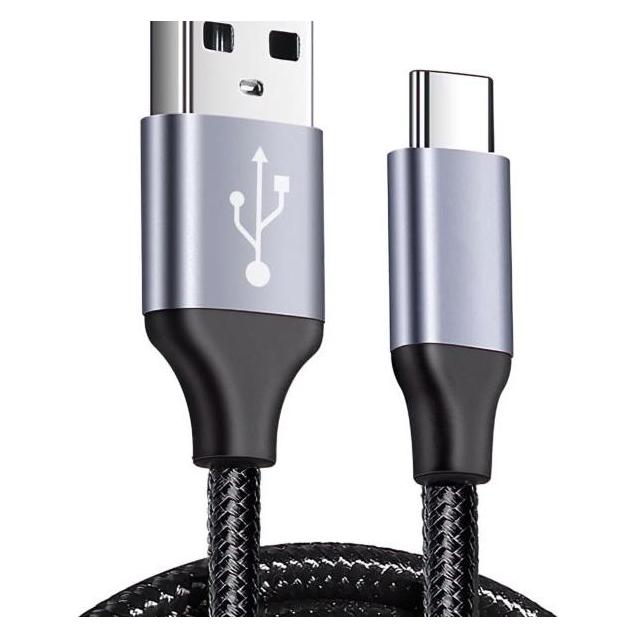 Montiss Kabel USB Montis USB-A - USB-C 2 m Czarny (MT048) (2 m) (37638768)