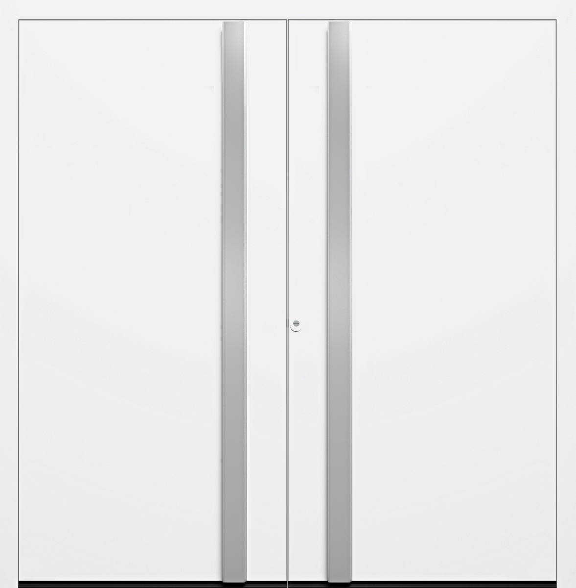 Hörmann Aluminium Haustür TopComfort Portal Motiv 568, 2-flügelig