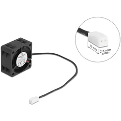 DELOCK Axiallüfter 5 V DC, 40 x 40 x 20 mm schwarz