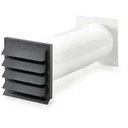 Naber COMPAIR 125 K-Klima-R 125/125 Mauerkasten anthrazit 4021077