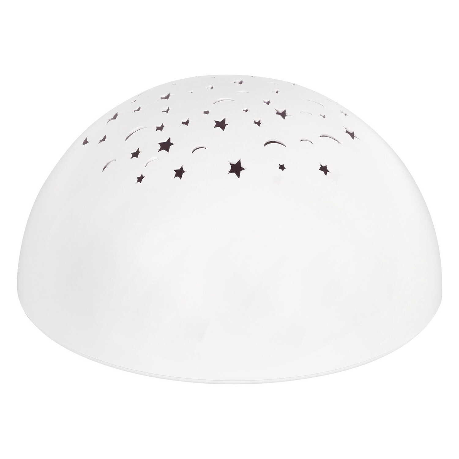Rabalux Lina Kinderlamp, LED Nachtlampje, Wit, RGB, 0,5W, Diameter: 13,5 cm