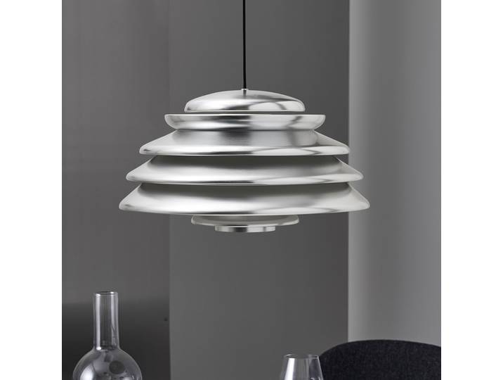 Hive Pendelleuchte Polished Aluminium - Verpan - Wohnzimmer - Design - Metall - Einflammig