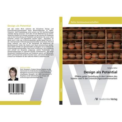 Design als Potential, Taschenbuch von Stefanie Zöller, AV Akademikerverlag, 978-3-639-42719-6