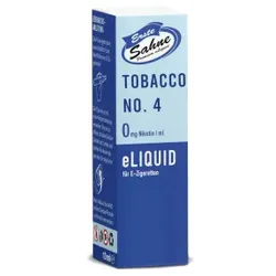 Tobacco No. 4 Liquid by Erste Sahne 6mg / 10ml
