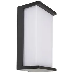 Deko-Light LED Wandaufbauleuchte Grumium Eckig CCT V 10W 3000/4000K IP54 Grau