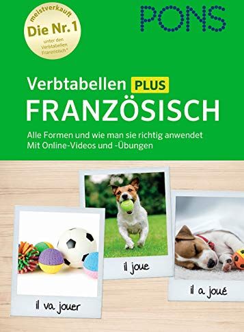 PONS Verbtabellen Plus Französisch: Alle Formen und wie man sie richtig anwendet. Mit Online-Videos und -Übungen - Preis vom 13.10.2026 19:28:25 h