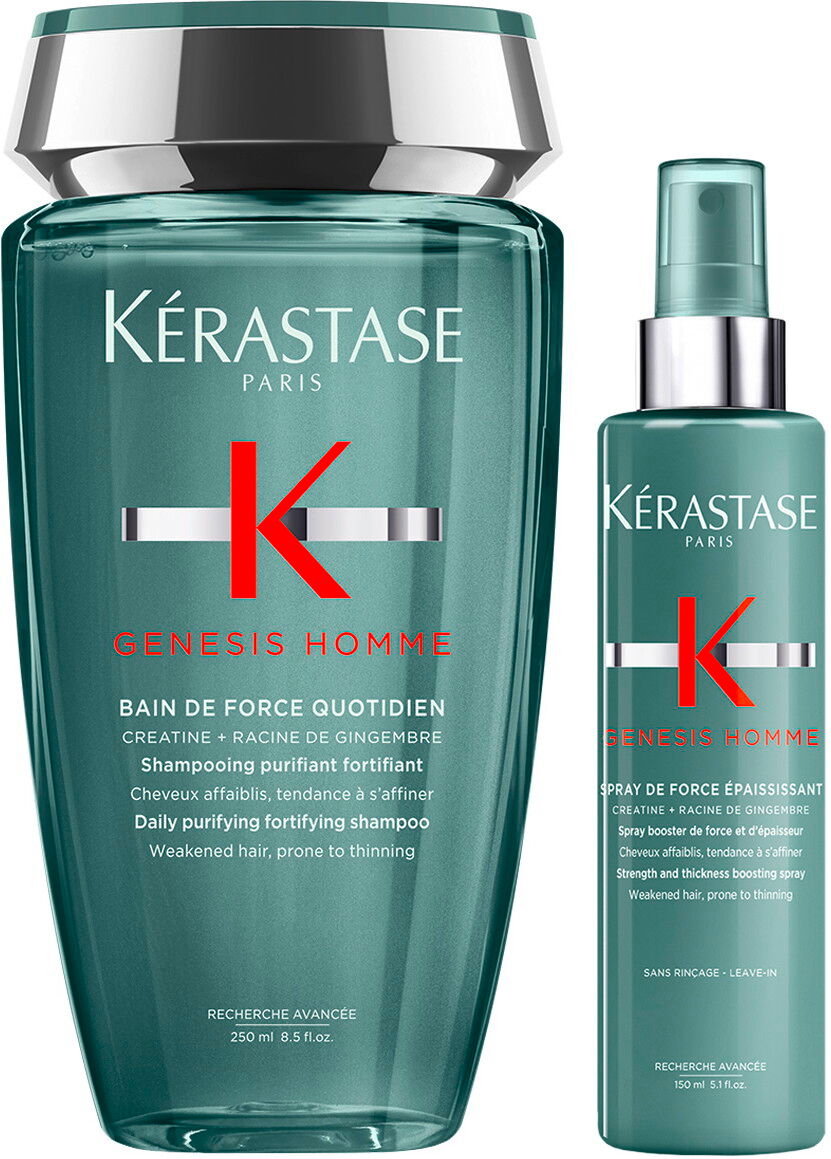 400ml Kérastase Genesis Homme Pflegeset (Haarbad 250ml + Spray 150ml)