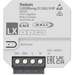 Theben, Bewegungsmelder, LUXORliving D1 DALI