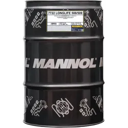 0W-20 Mannol 7722 Longlife 508/509 Motoröl 60 Liter