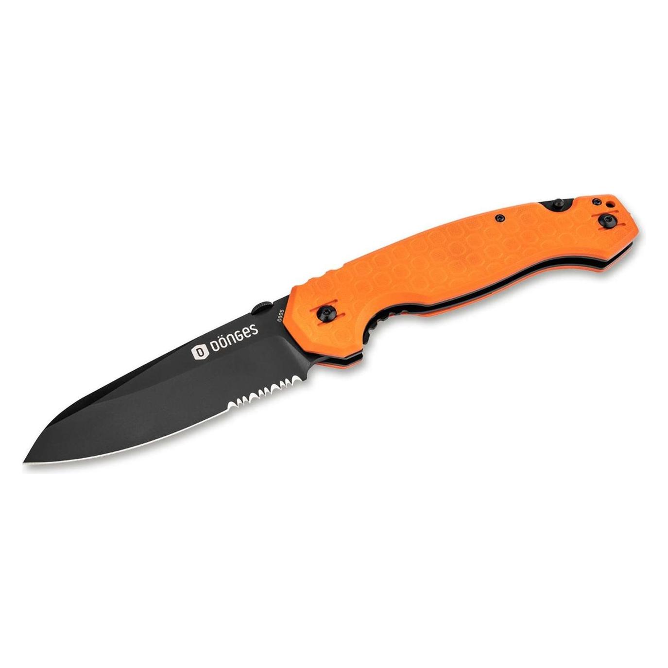 Dönges Rettungsmesser Professional, Rescue, Farbe Orange (11.50 cm) (01DG005)