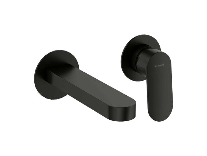 Robinet mitigeur encastré pour lavabo de salle de bain Alpinia, Nero