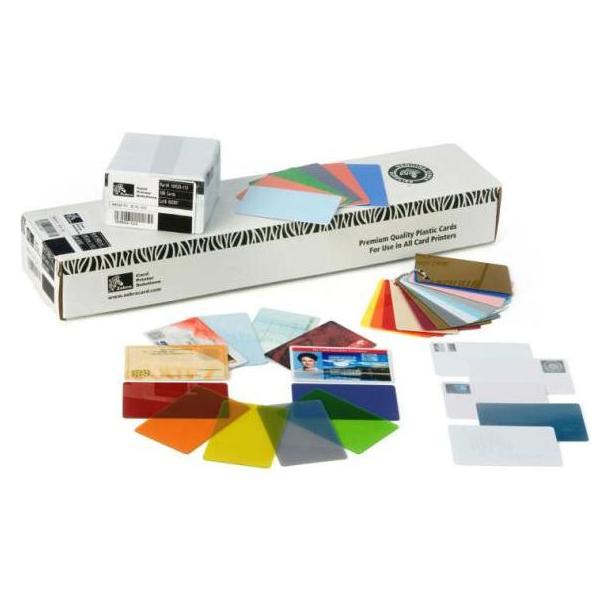 Zebra PVC Karten Weiss 500 Karten (500 Blätter) (104524-101)
