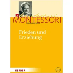 Frieden und Erziehung, Schulbücher von Maria Montessori