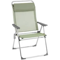 Lafuma Campingstuhl ALU CHAM XL, Aluminium Brut / Batyline Moss